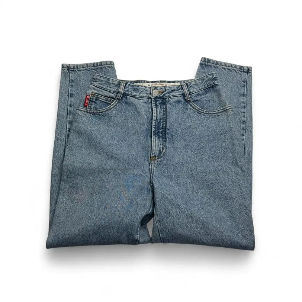 Vintage Bongo Gene Montesano High Waist Jeans Size 11 Made USA - Picture 2 of 8